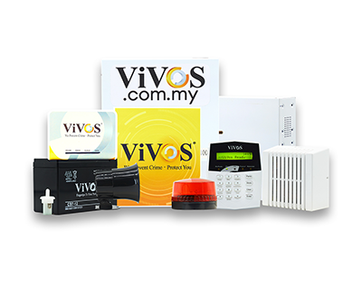 VIVOS Complete Alarm System Kit - Control Panels and Security Accessories