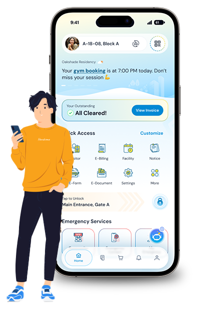 The Smart City App Interface